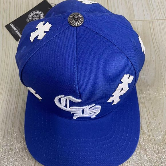 Chrome hearts Blue Snap Back Cap - Picture 6 of 8
